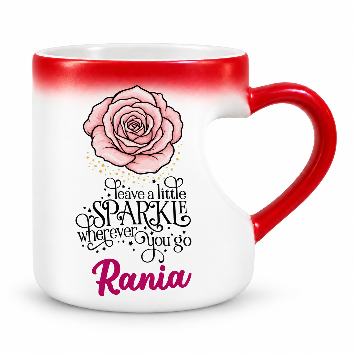 Magic Heart Handle Mug – Motivational Digital Art Designs | 350 ml