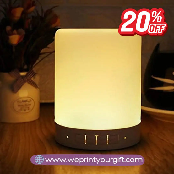 Touch Lamp Speaker- Ramadan Offer - 20 % Discount - WE PRINT