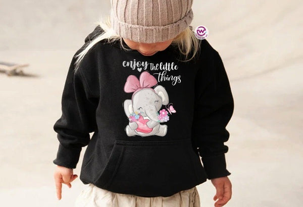 Kids Hoodie-Elephant