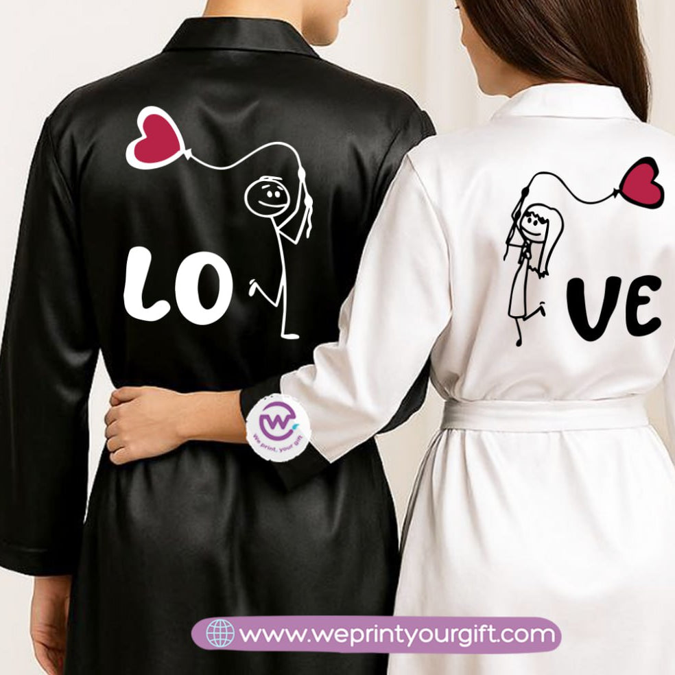 Bridal robe set- Couples