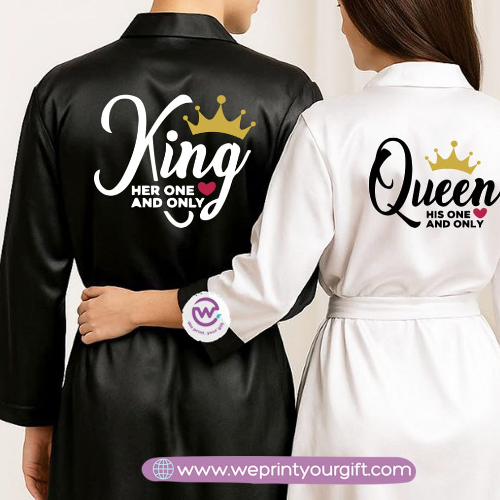 Bridal robe set- Couples