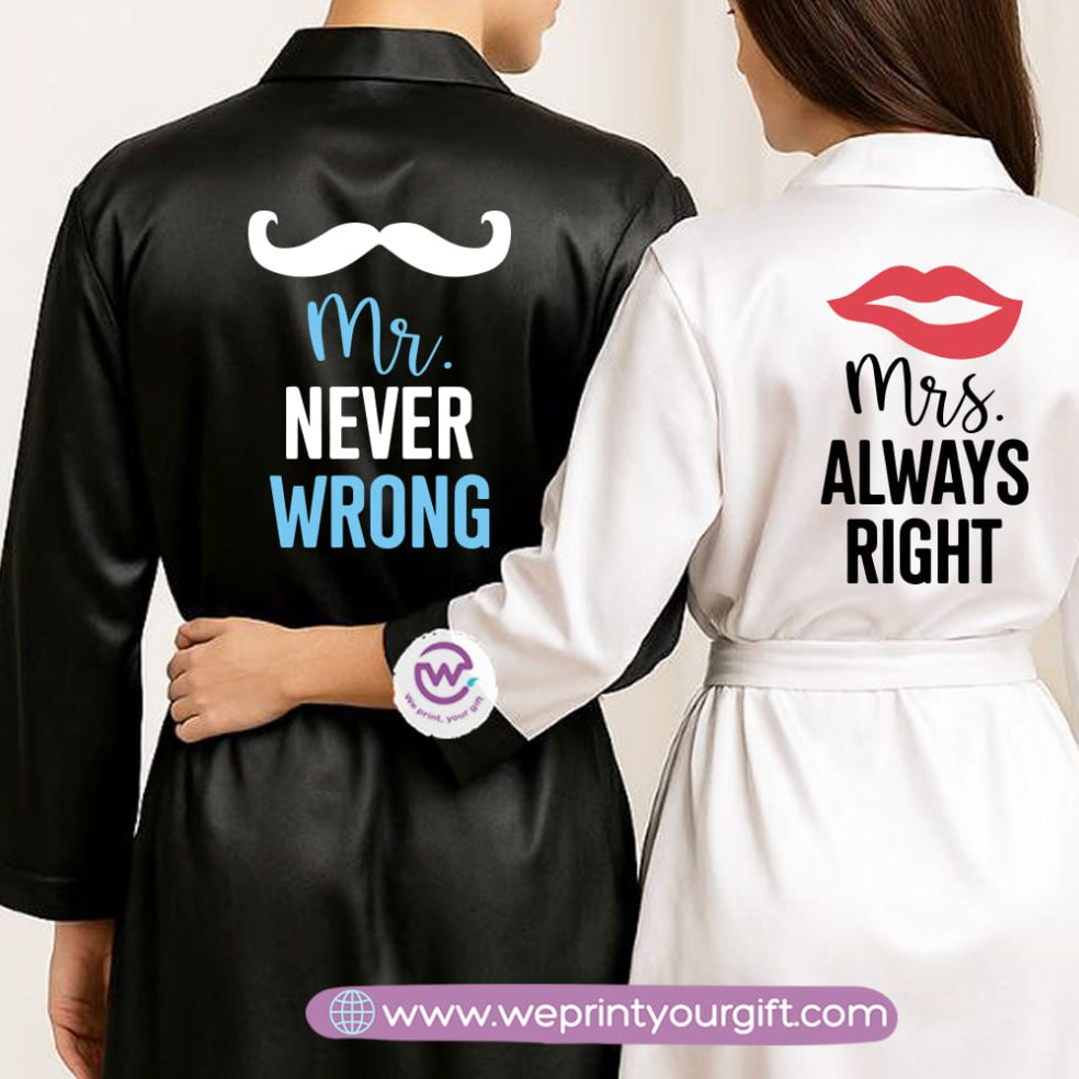 Bridal robe set- Couples