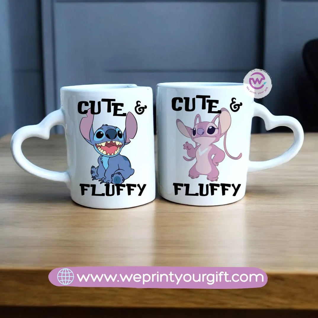 Twin Mug Set- Disney couples