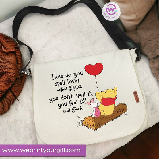 Custom Cross Bag- Pooh