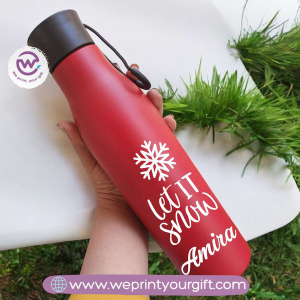 Portable Thermal Water Bottle-Christmas