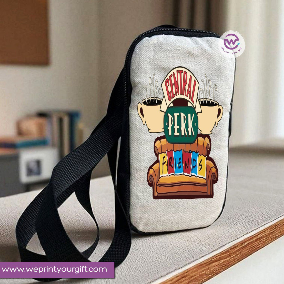 حقيبة قماشية متنقلة - أصدقاء