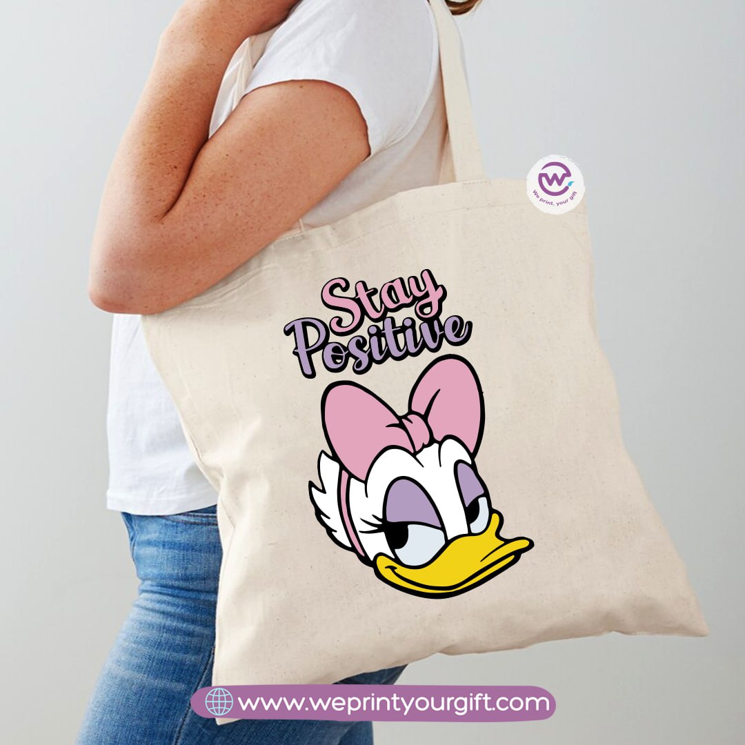 Tote Bag for Women- Donald duck