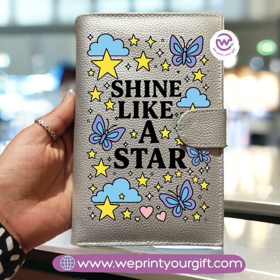 Leather Wallet for Women -Motivational