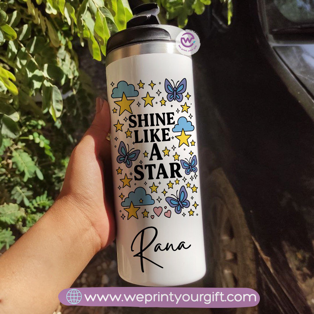 custom thermal mug- Starbucks mug- Motivation