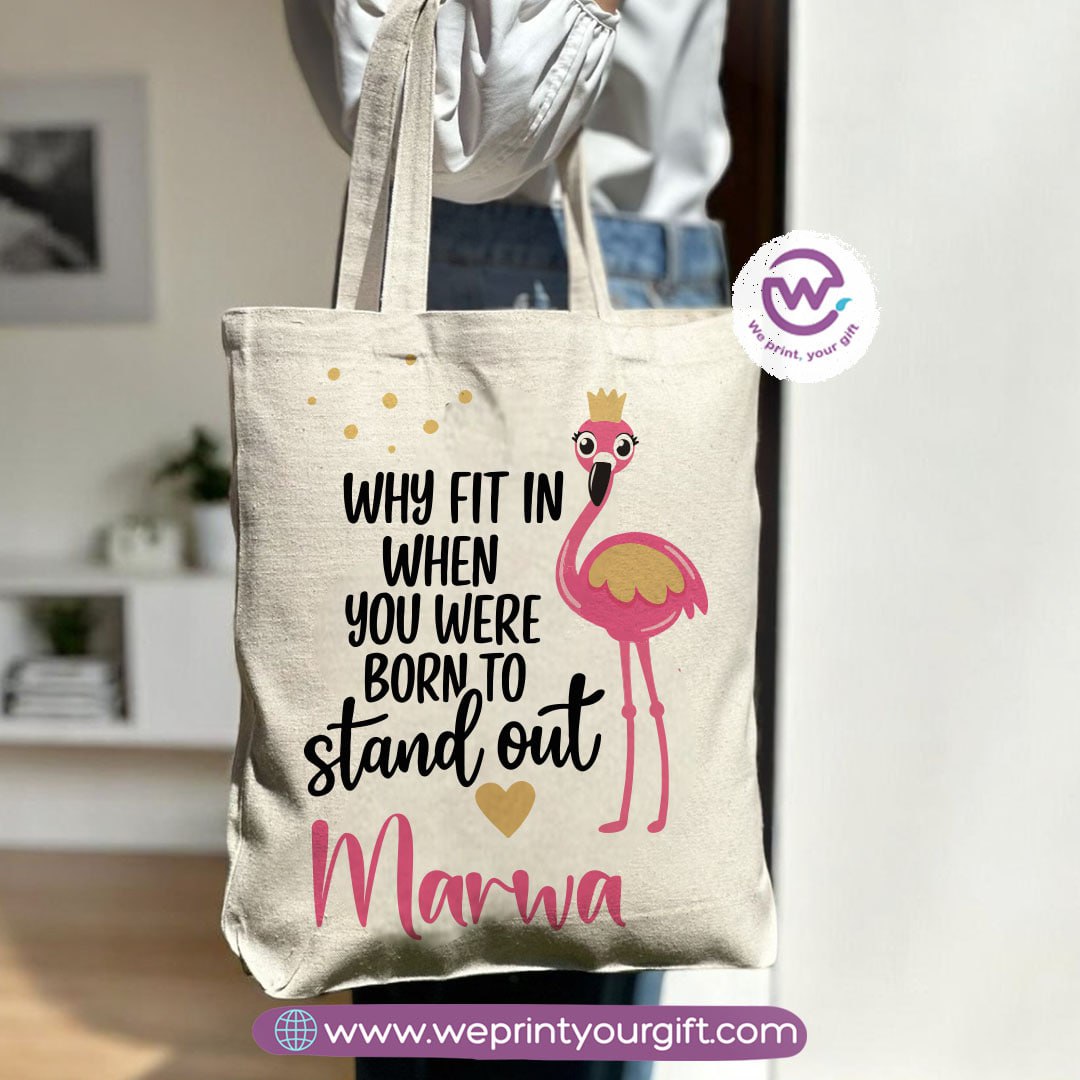 Tote bag with zipper - Unicorn