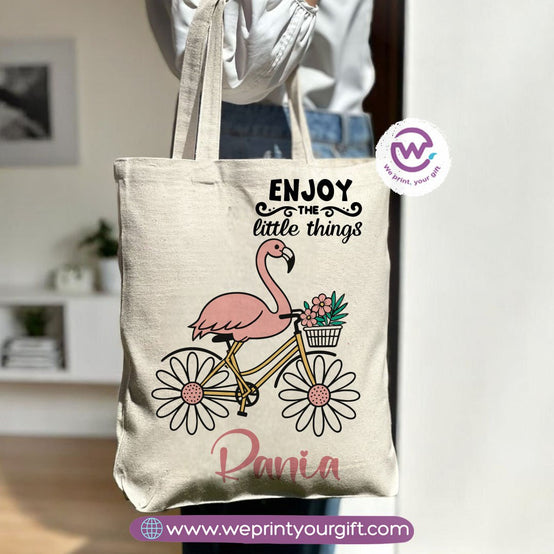 Tote bag with zipper - Unicorn