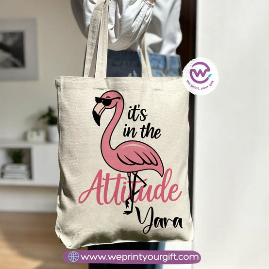 Tote bag with zipper - Unicorn