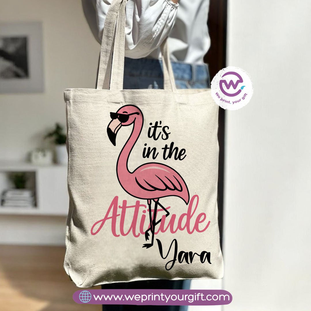 Tote bag with zipper - Unicorn