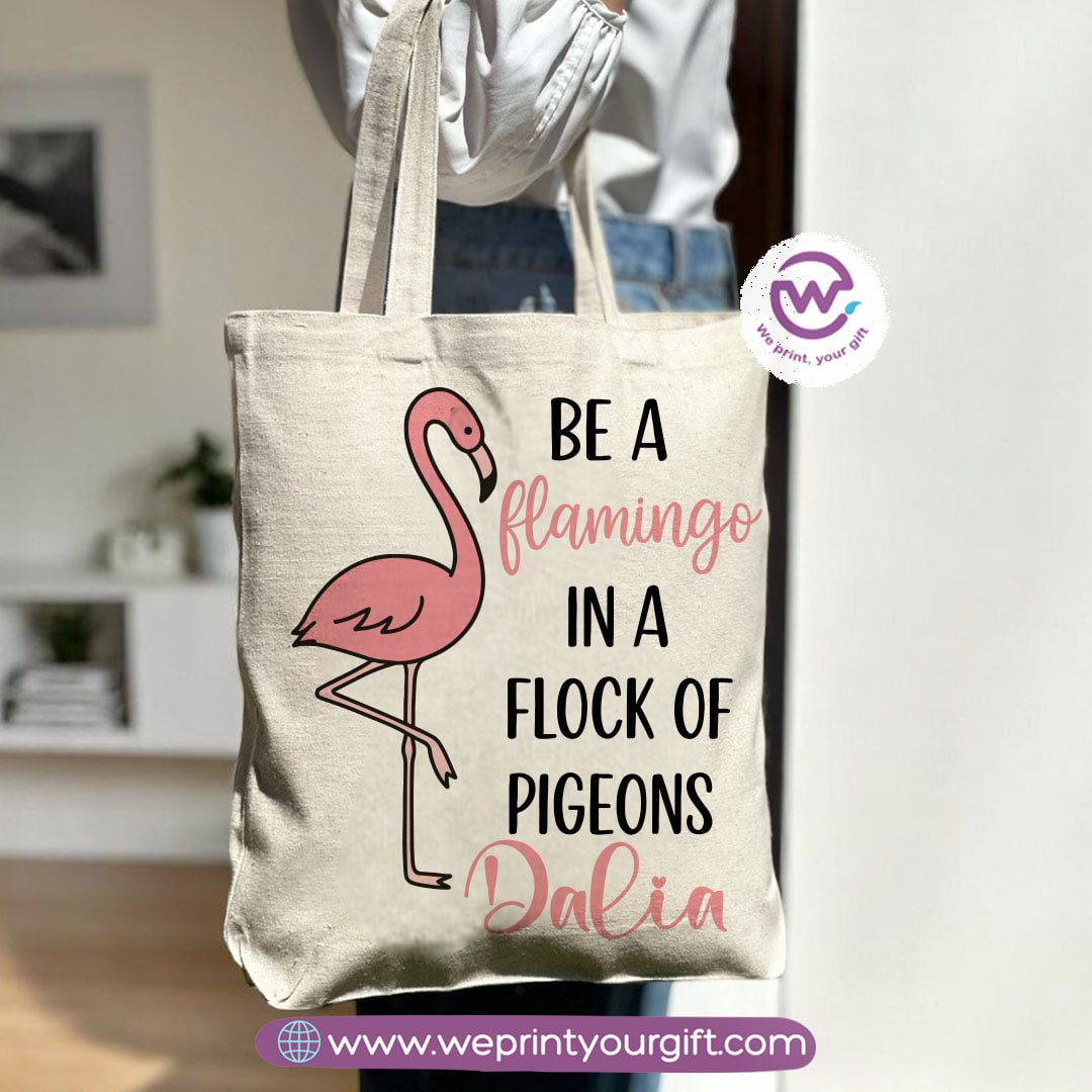 Tote bag with zipper - Unicorn