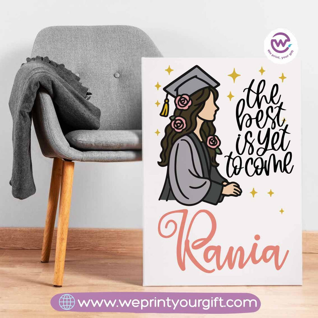 Custom wall frame- Graduation