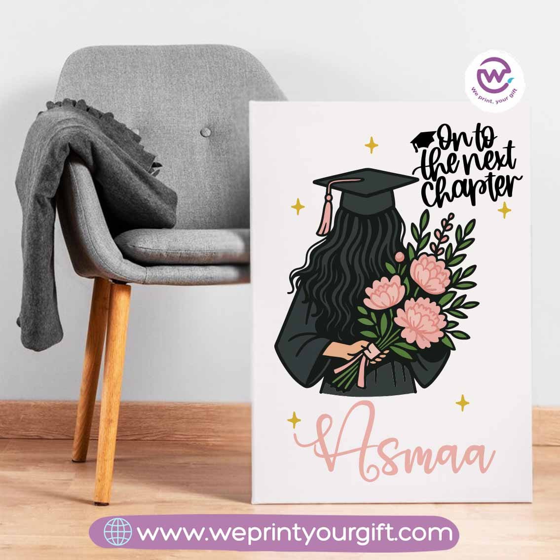 Custom wall frame- Graduation