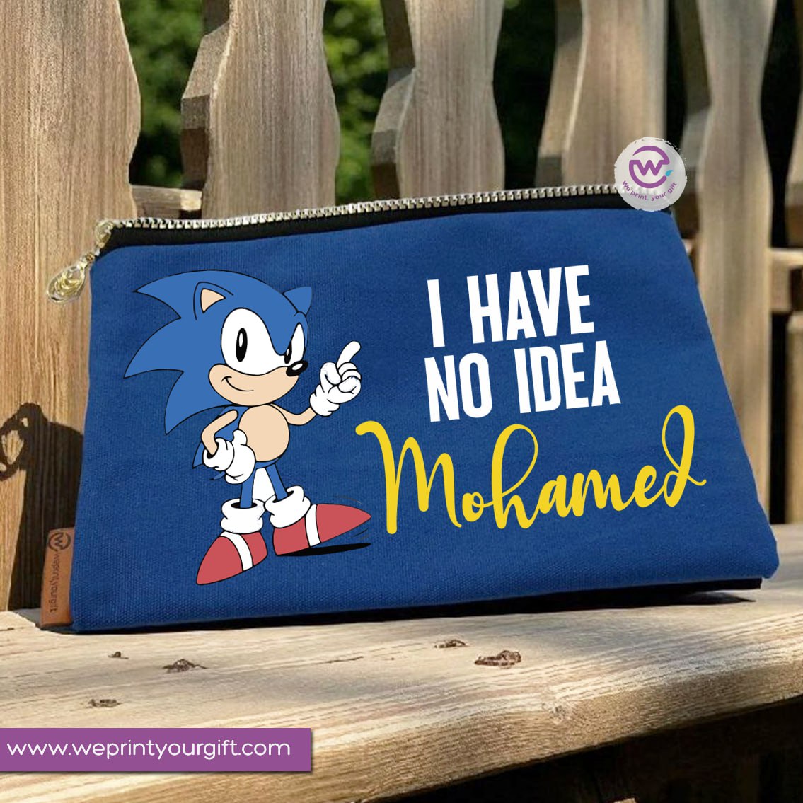 Sonic pencil case