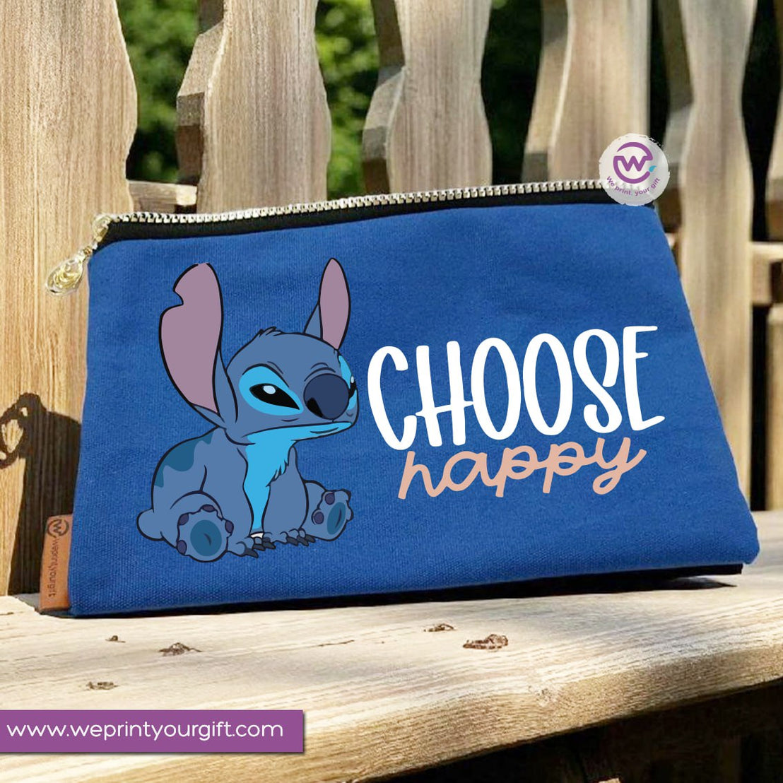 School pencil case- Stitch