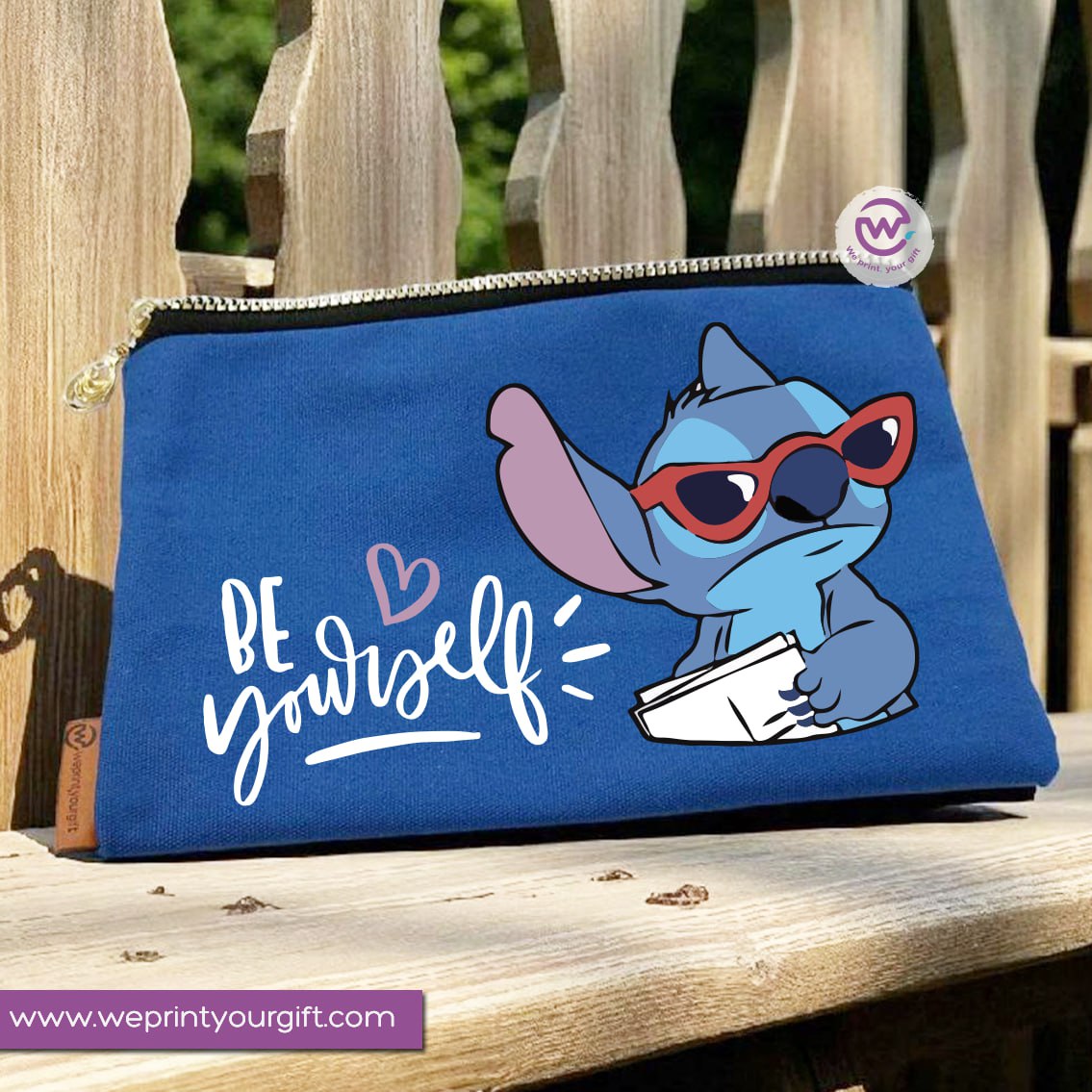 School pencil case- Stitch