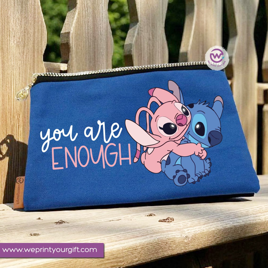 School pencil case- Stitch