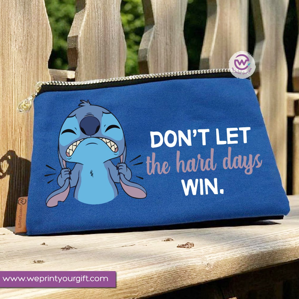 School pencil case- Stitch