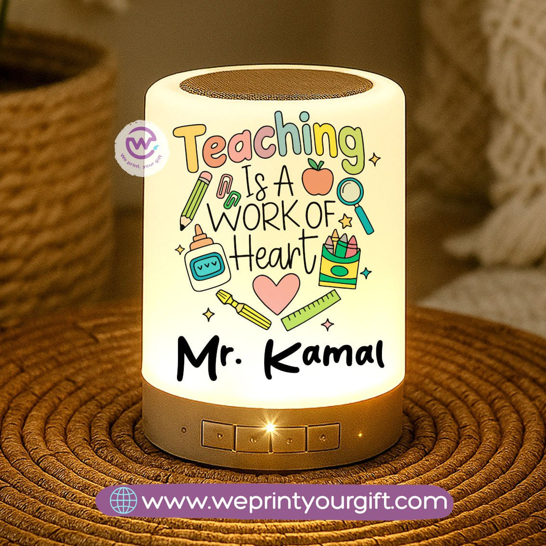 Touch Lamp Speaker- Teacher