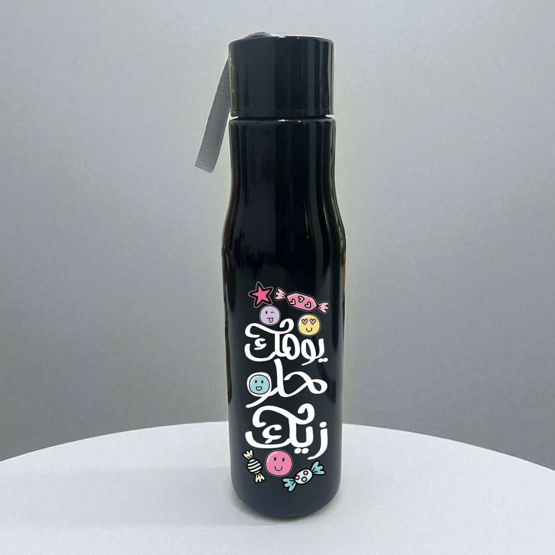 Plastic bottle with holder - Motivation