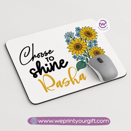 Custom mouse pad- Sunflower