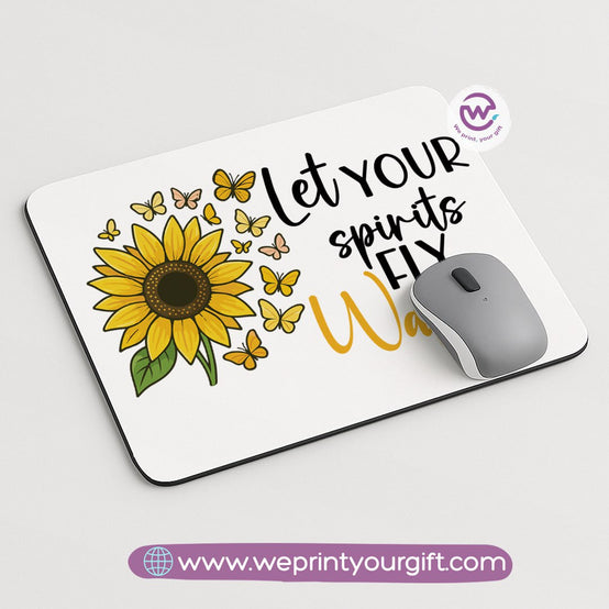 Custom mouse pad- Sunflower