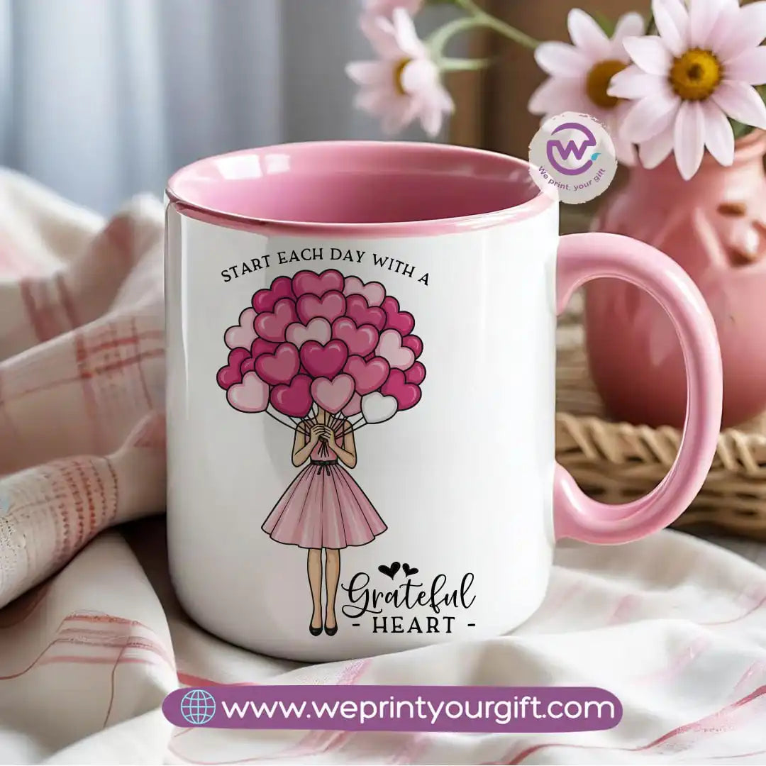 Colored inside mug- Motivation