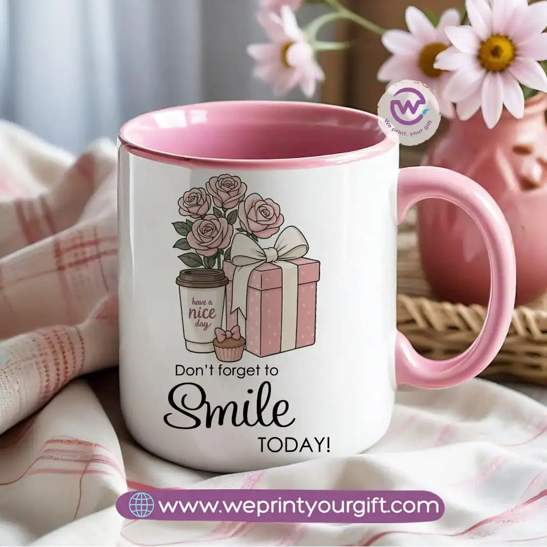 Colored inside mug- Motivation