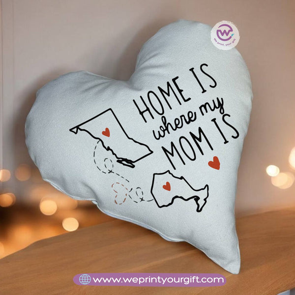 Heart Pillow- Mom