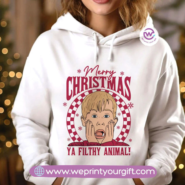 Winter hoodie-Christmas designs