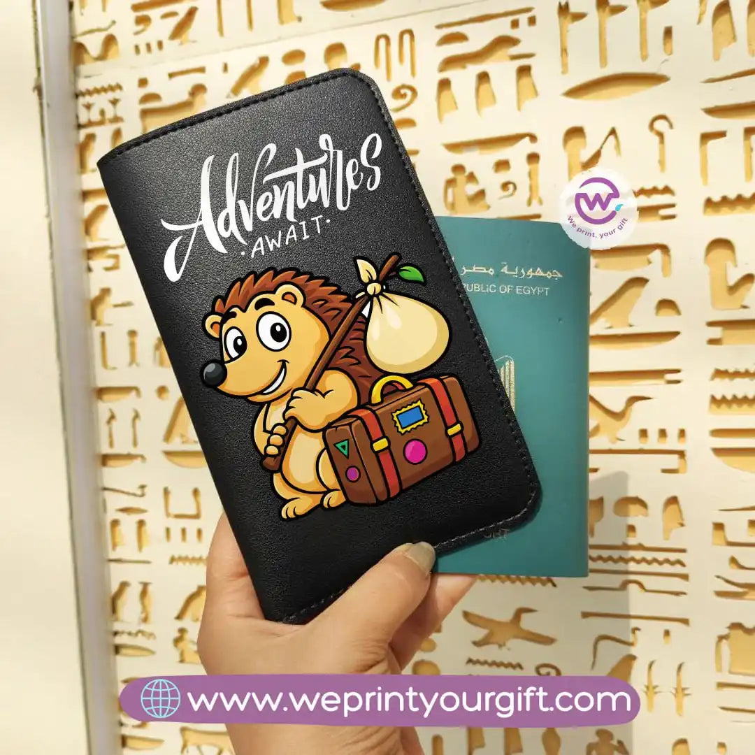 passport cover- Travelling quotes