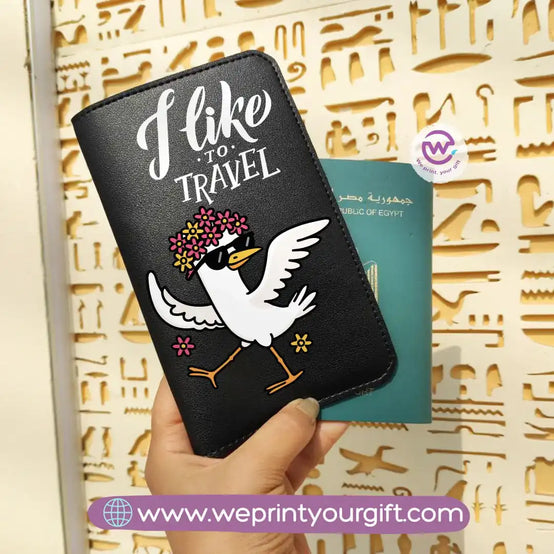 passport cover- Travelling quotes
