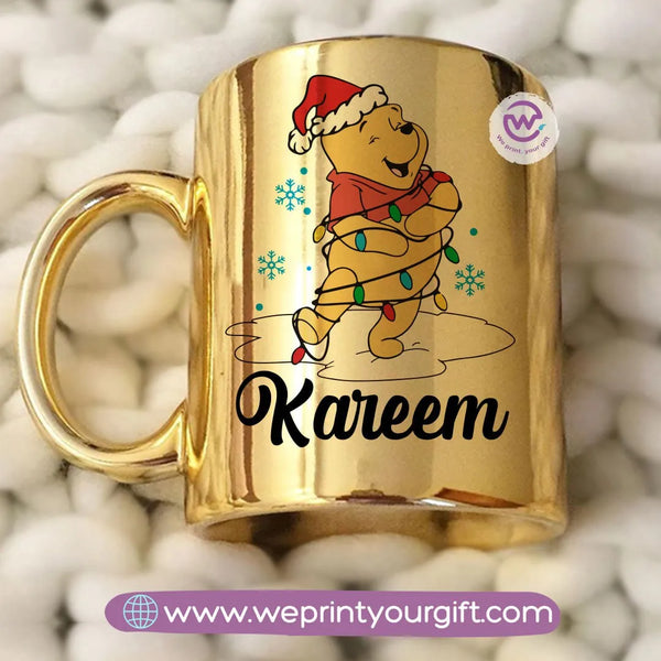 Mirror Ceramic Mug-Christmas