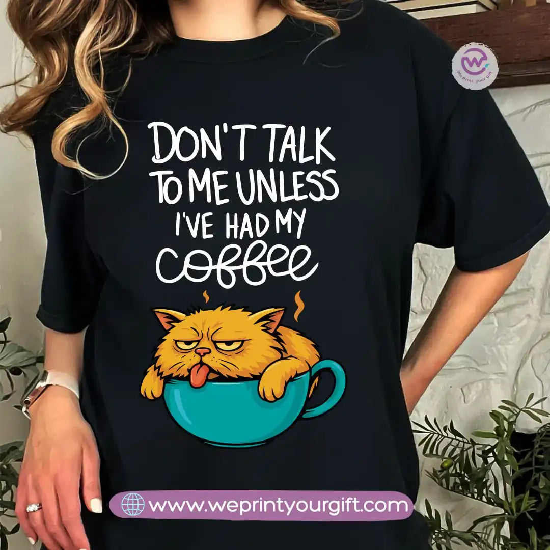 Printed T-shirt-Summer-Cats