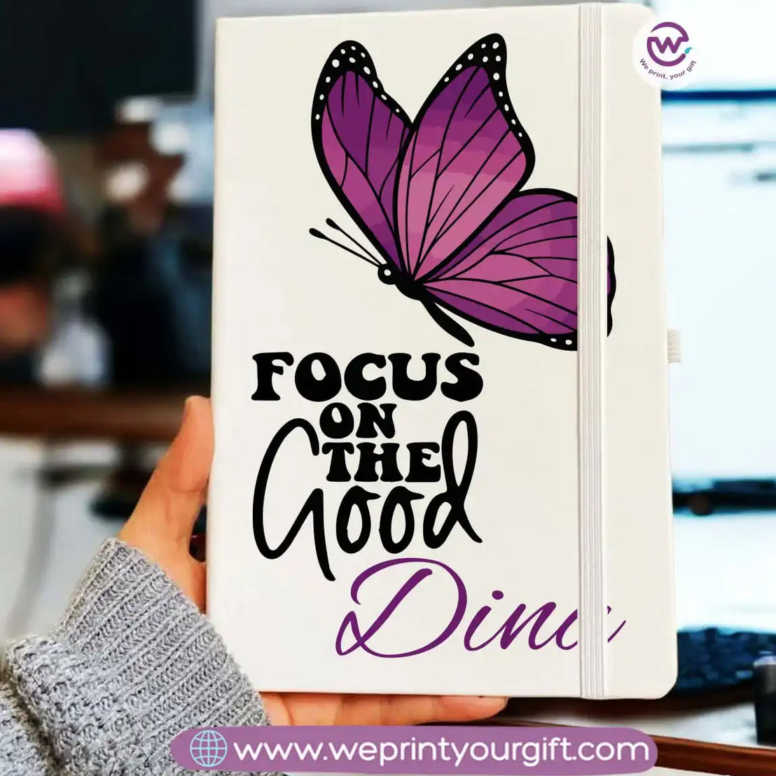 دفتر ملاحظات شخصي - دفتر ملاحظات مطاطي - أسماء