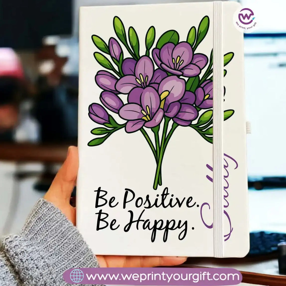 دفتر ملاحظات شخصي - دفتر ملاحظات مطاطي - أسماء