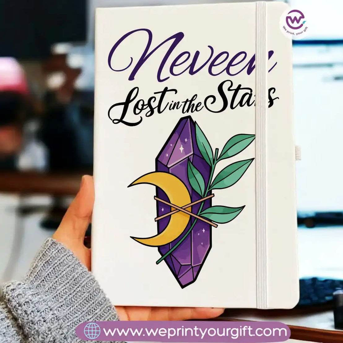 دفتر ملاحظات شخصي - دفتر ملاحظات مطاطي - أسماء