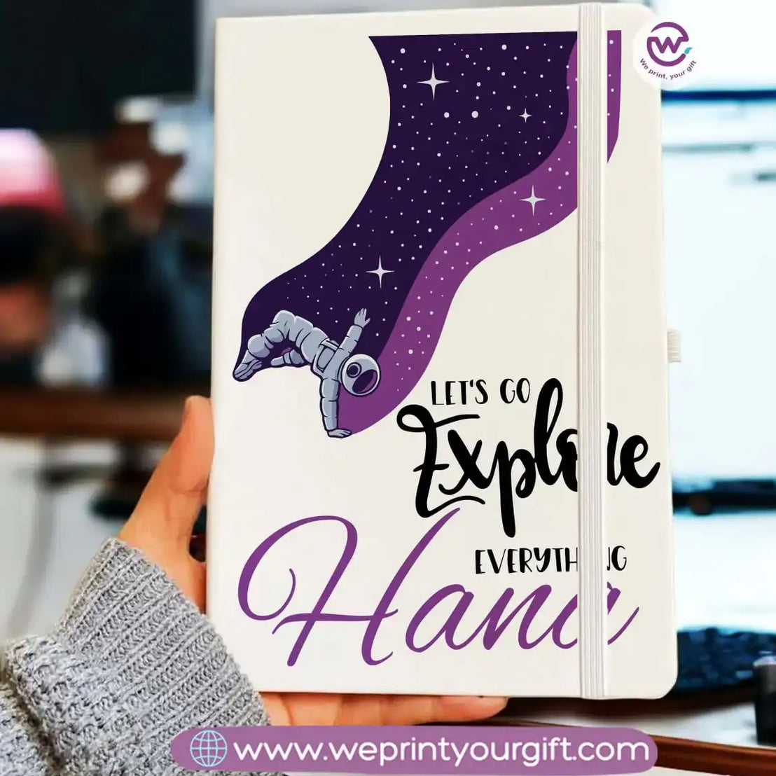 دفتر ملاحظات شخصي - دفتر ملاحظات مطاطي - أسماء