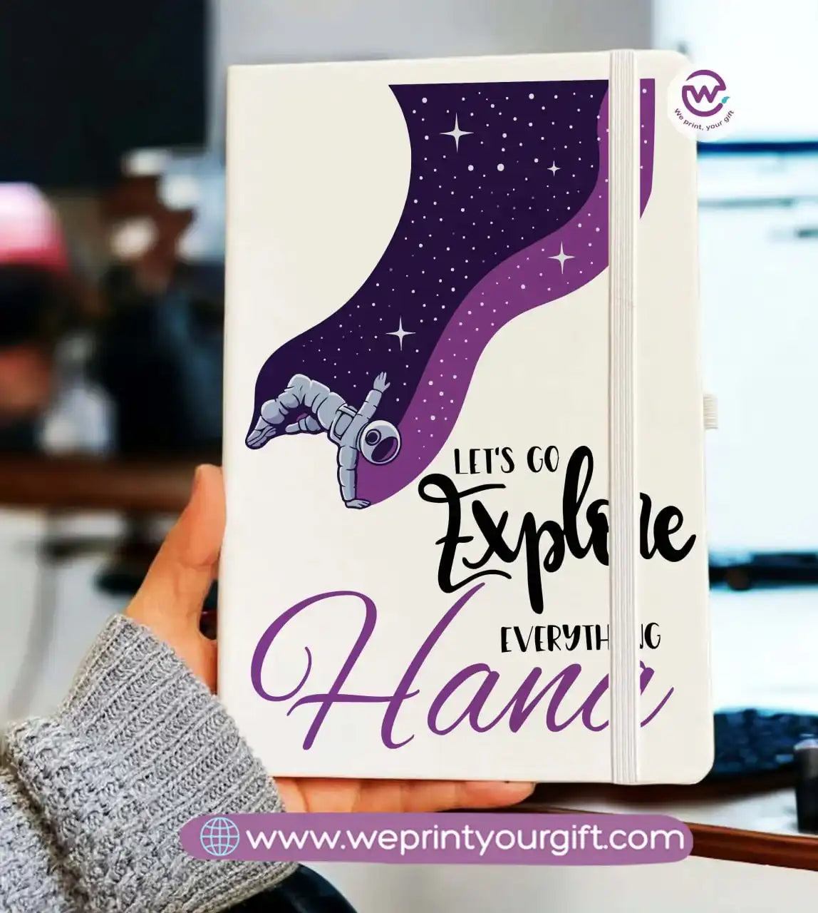 دفتر ملاحظات شخصي - دفتر ملاحظات مطاطي - أسماء