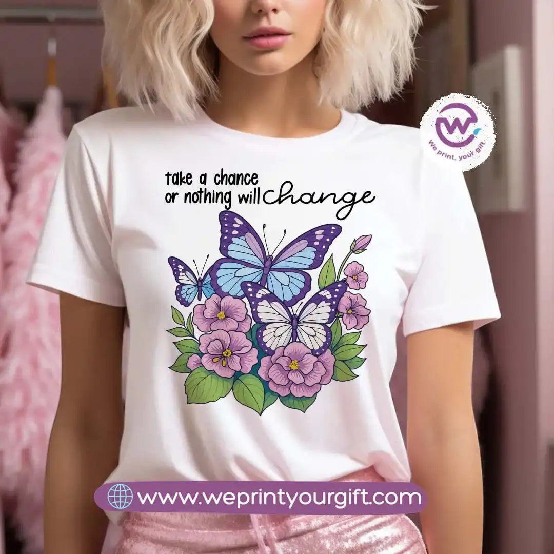 Short sleeve t-shirt-Motivation