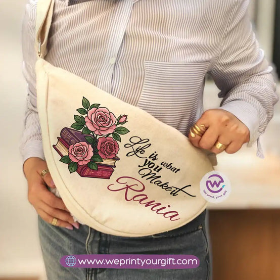 حقيبة خصر-زهرية