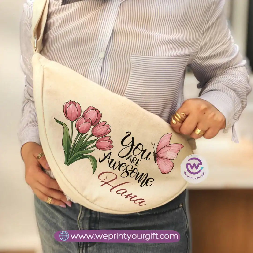 حقيبة خصر-زهرية