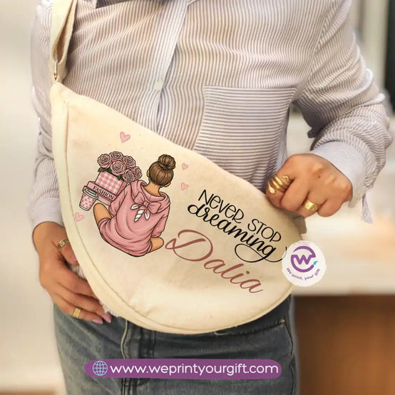 حقيبة خصر-زهرية