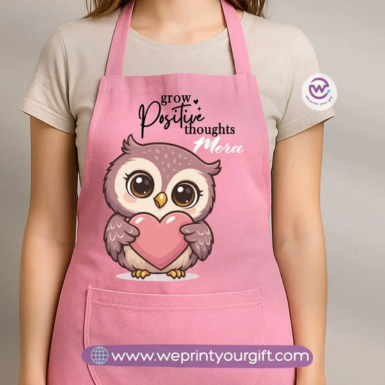 Personalized apron-Owl