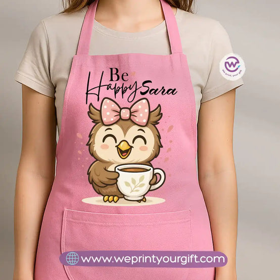 Personalized apron-Owl