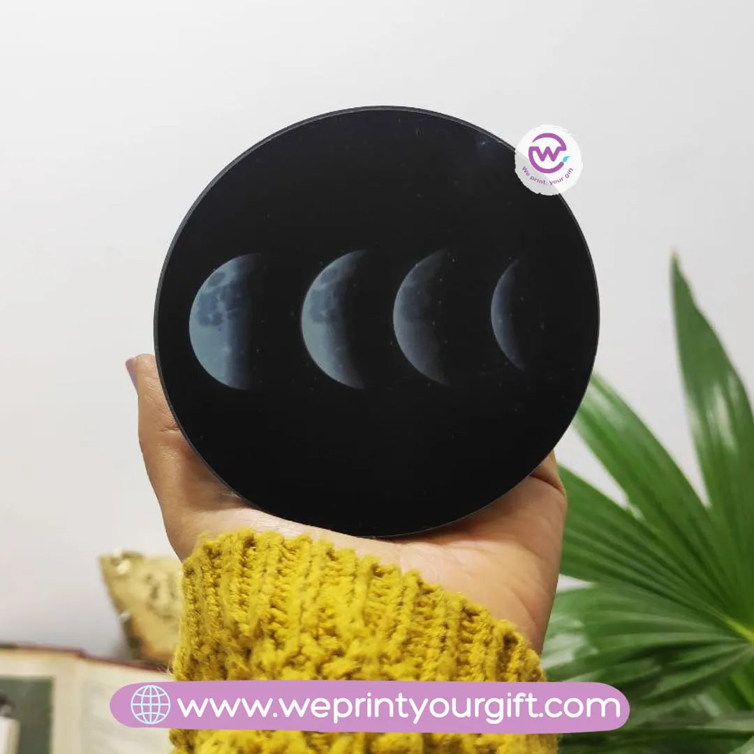 Moon Phase acrylic Coaster