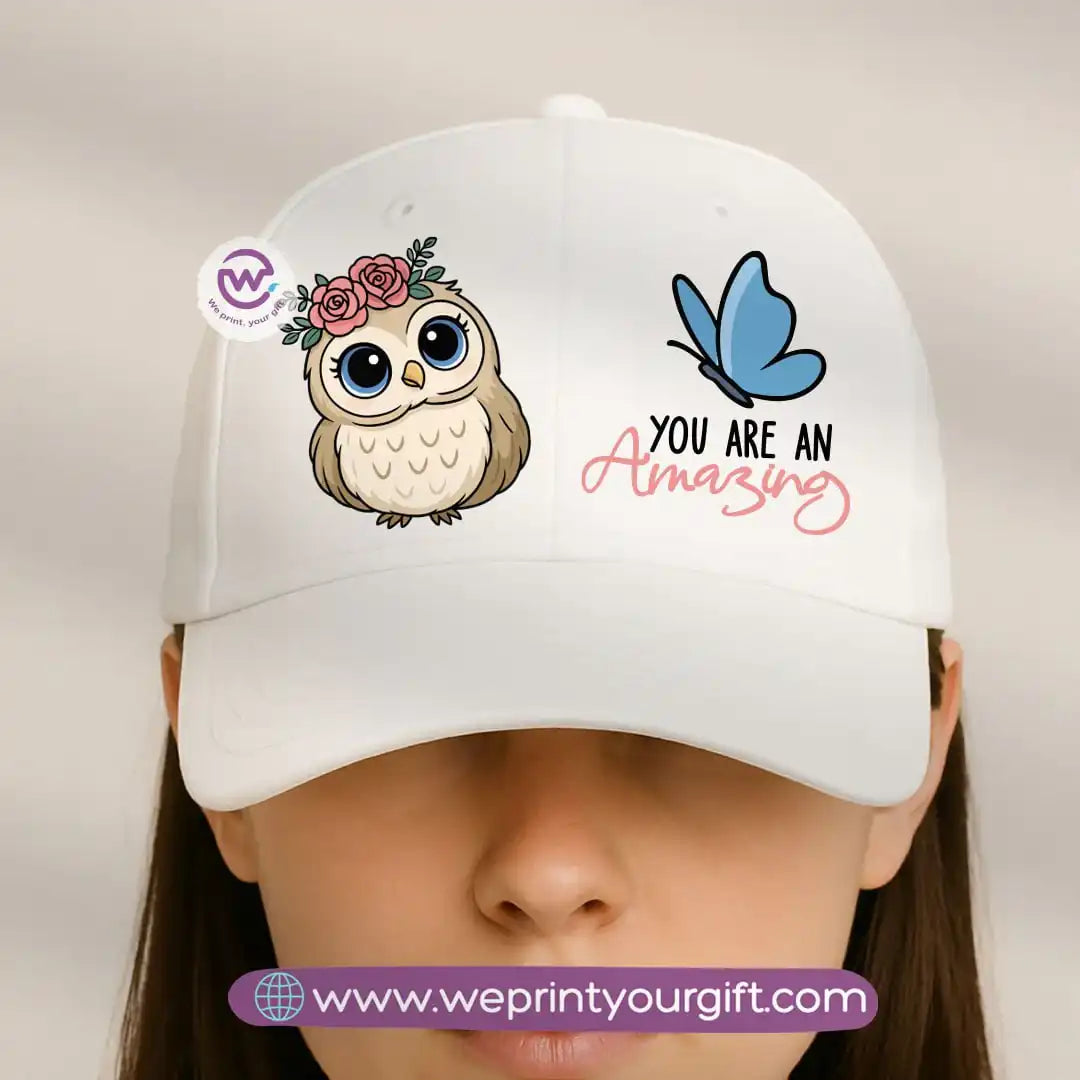 Personalized summer cap- Owl